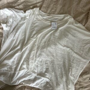 White Oversized free people T-Shirt
